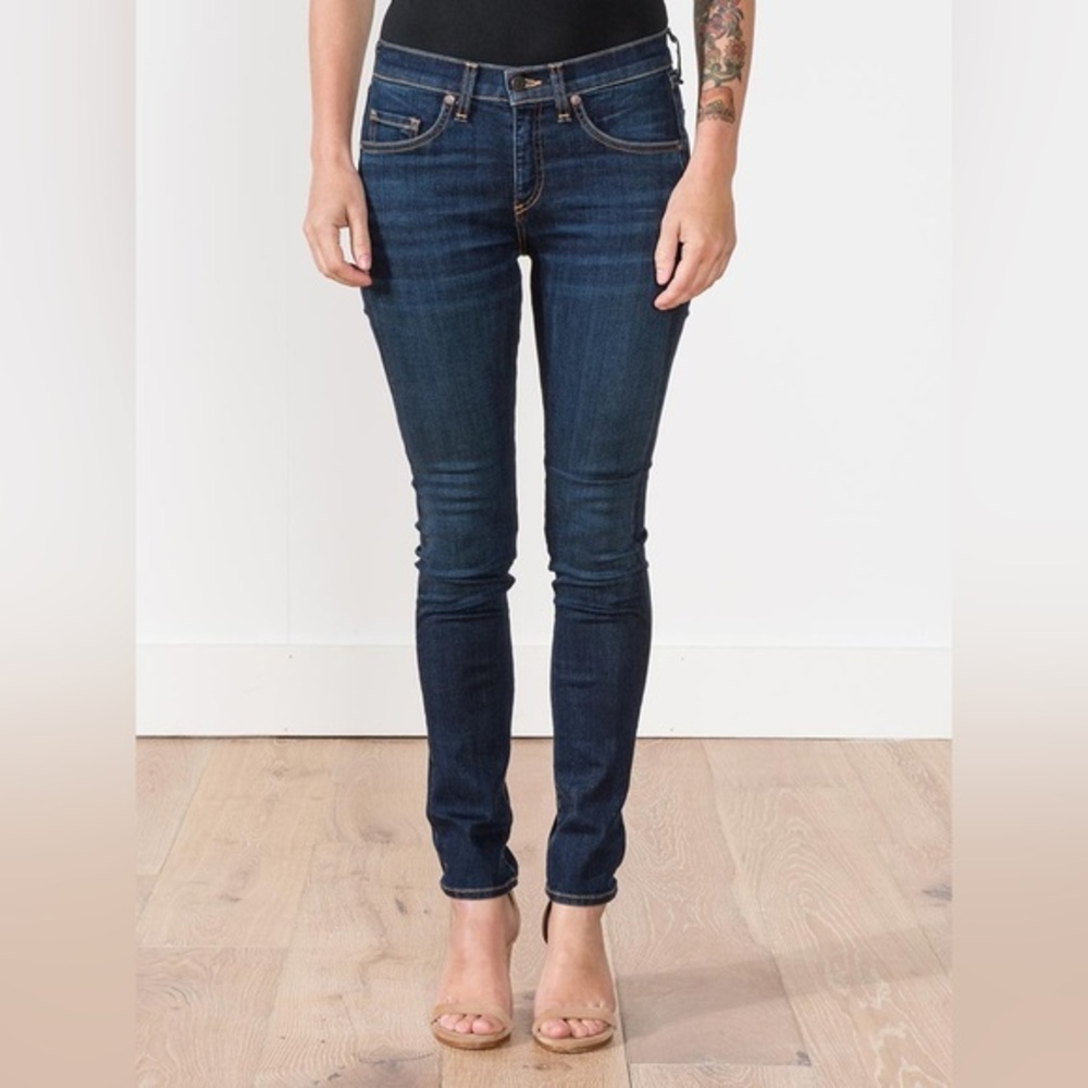 Veronica Beard‎ Jeans Brooke 8.5 Skinny Jeans in Midnight Wash Women’s 26